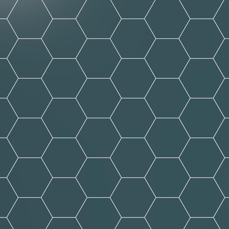 Marquise Hexagon Verde Matte 5x6 - Image 6