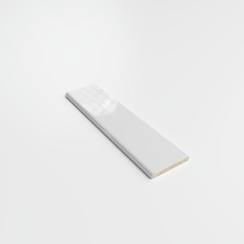 Mood Bright Tender Gray 2x8 Single Bullnose - Image 2