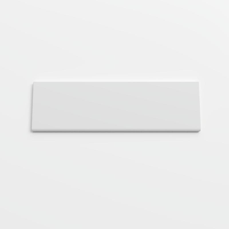 Mood Bright Tender Gray 3x10 Single Bullnose - Image 1