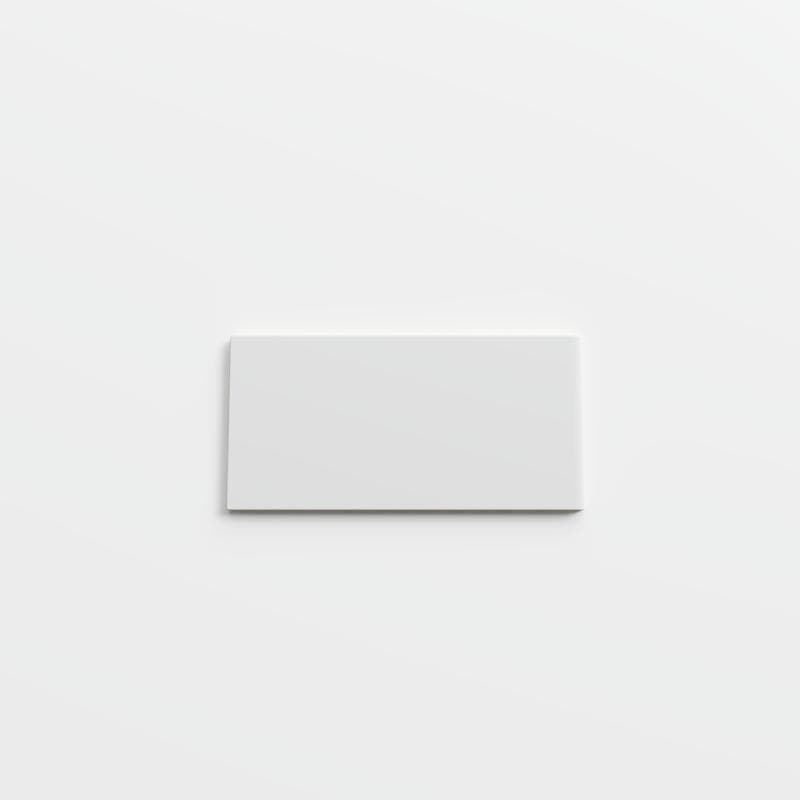 Mood Bright Tender Gray 3x6 Single Bullnose (Short Side 3") - Image 1