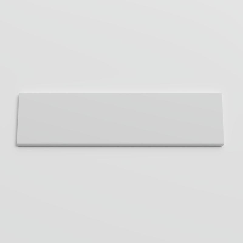 Mood Bright Tender gray 3x12 Single Bullnose - Image 1