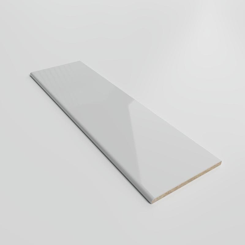 Mood Bright Tender Gray 4-1/4 x 16 Single Bullnose - Image 2