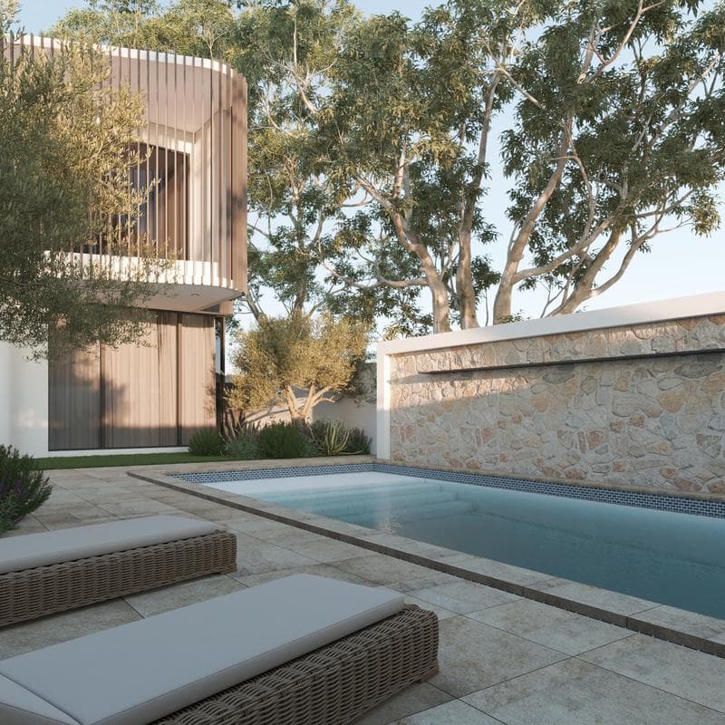 Aquabella Stars Orion 1x2 Porcelain Mosaic 12"x12" Pool Tile - Image 8