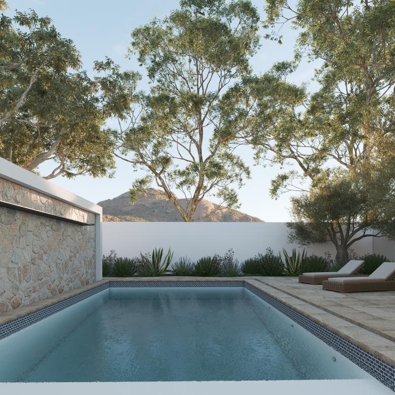 Aquabella Stars Orion 1x2 Porcelain Mosaic 12"x12" Pool Tile - Image 9