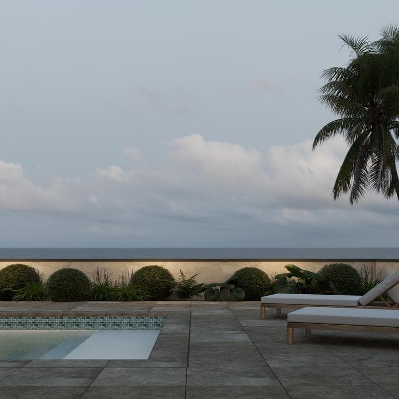 Aquabella Stars Polaris 1x2 Porcelain Mosaic 12"x12" Pool Tile - Image 12