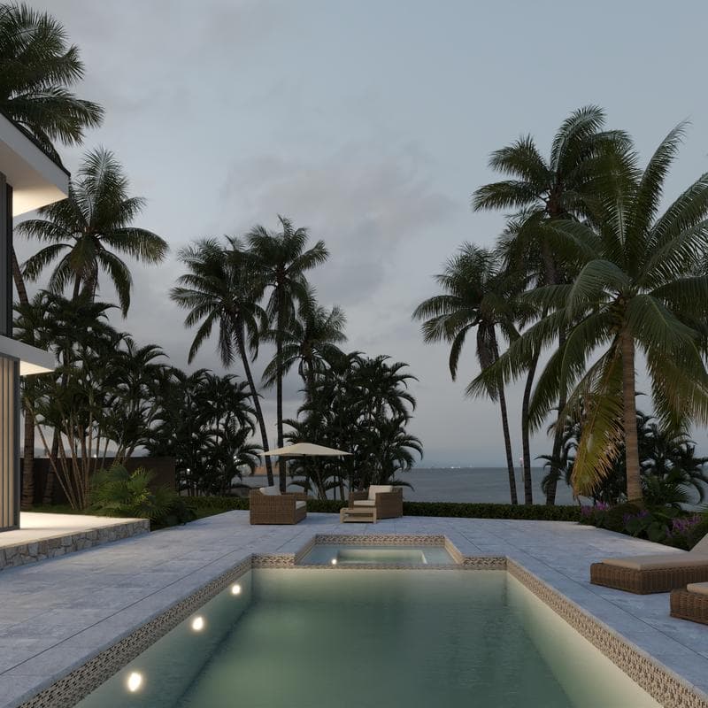 Aquabella Stone Age Broken 1x2 Porcelain Mosaic 12"x12" Pool Tile - Image 10