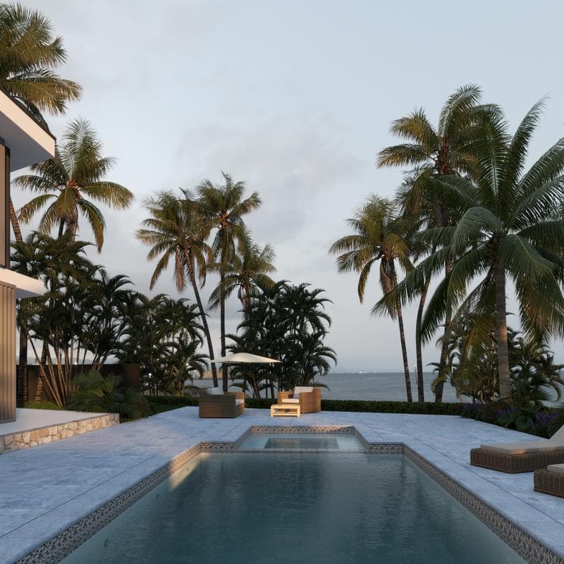 Aquabella Stone Age Broken 1x2 Porcelain Mosaic 12"x12" Pool Tile - Image 2