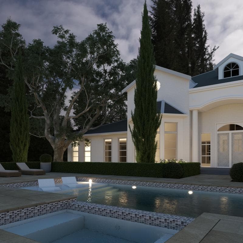 Aquabella Stone Age Straight 1x2 Porcelain Mosaic 12"x12" Pool Tile - Image 12