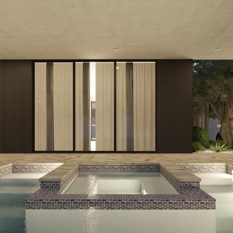 Aquabella Rivers Delaware 1x2 Porcelain Mosaic 12"x12" Pool Tile - Image 13