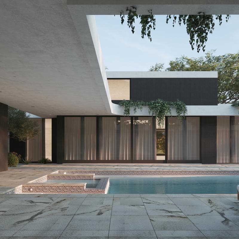 Aquabella Rivers Delaware 1x2 Porcelain Mosaic 12"x12" Pool Tile - Image 3