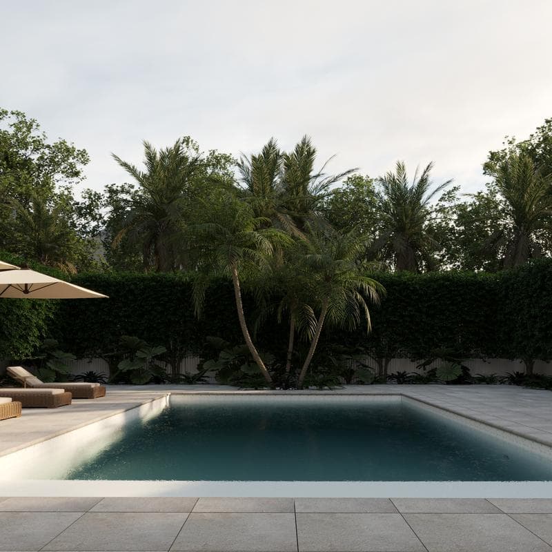 Aquabella Stone Age Calacatta 1x2 Porcelain Mosaic 12"x12" Pool Tile - Image 5