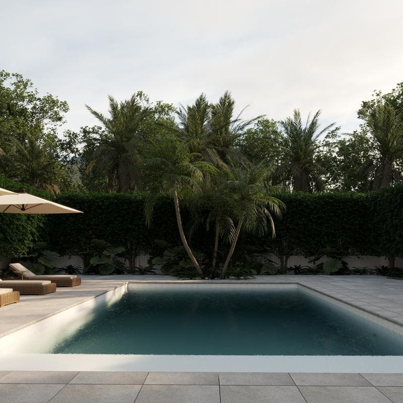 Aquabella Stone Age Calacatta 1x2 Porcelain Mosaic 12"x12" Pool Tile - Image 8