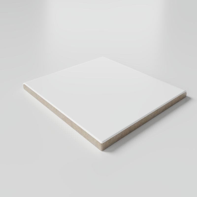 Mood Matte White Ice 6x6 Single Bullnose Corner - Image 3