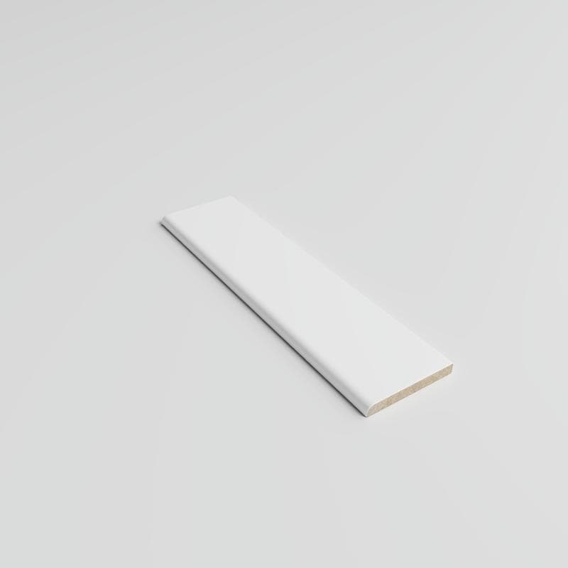 Mood Bright White Ice 2x8 Single Bullnose - Image 2