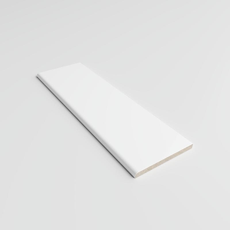 Mood Bright White Ice 3x9.5 Single Bullnose - Image 2