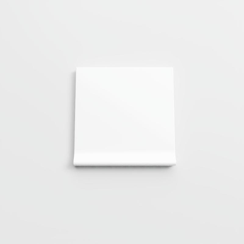 Mood Bright White Ice 4-1/4 x 4-1/4 LC Corner - Image 1