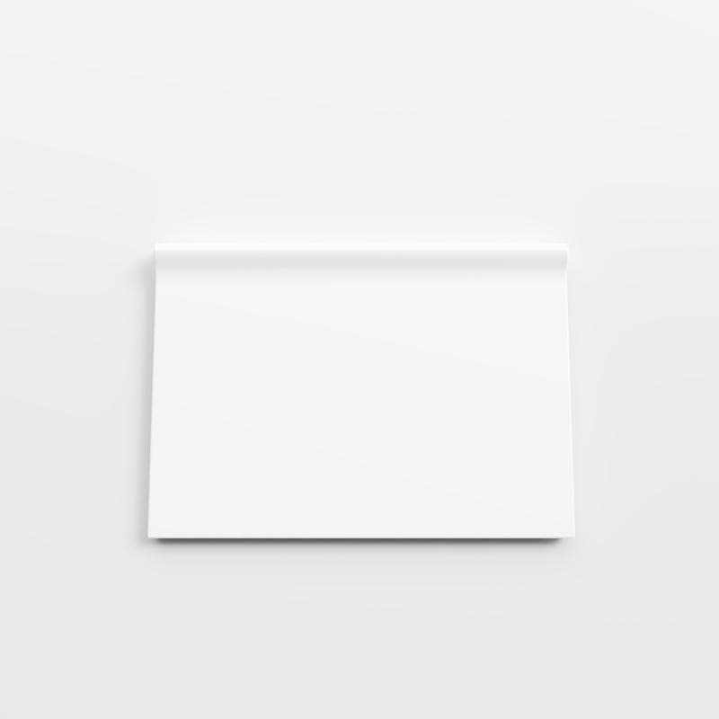 Mood Bright White Ice 4-1/4 x 6 RC Corner - Image 1