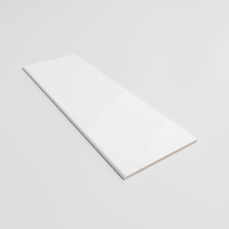 Mood Bright White Ice 6x18 Single Bullnose - Image 2