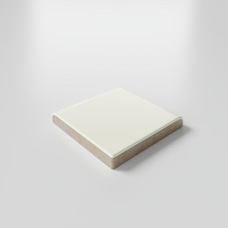 Mood Matte Biscuit 2x2 Single Bullnose Corner - Image 3