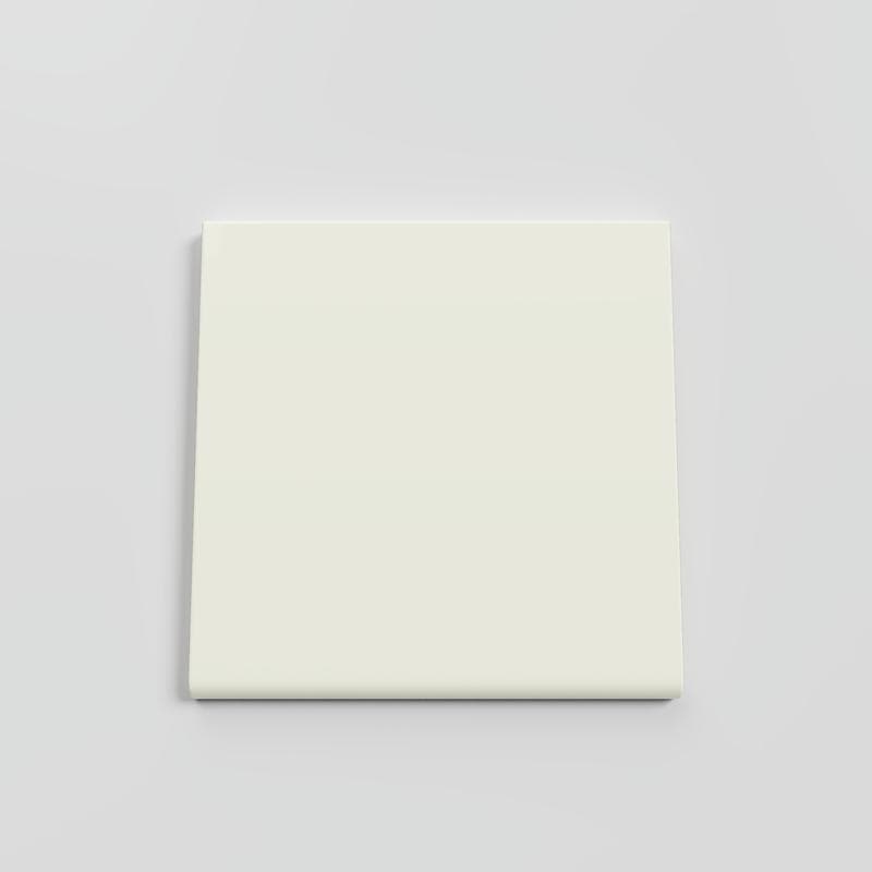 Mood Matte Biscuit 6x6 Single Bullnose - Image 1
