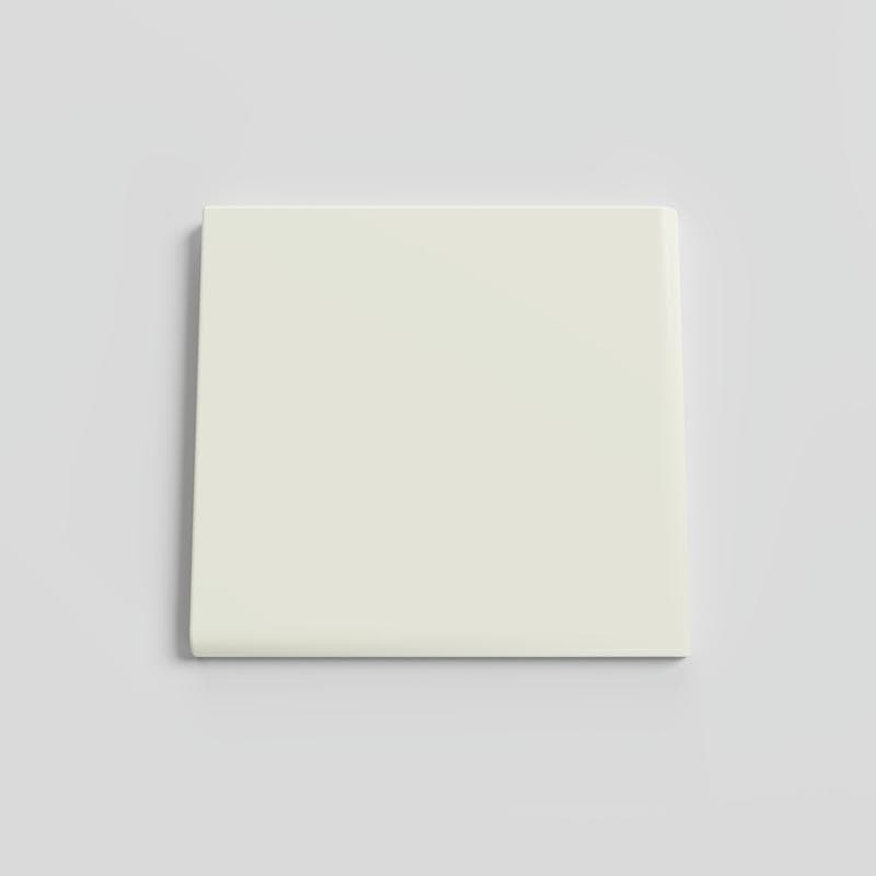Mood Matte Biscuit 6x6 Single Bullnose Corner - Image 1
