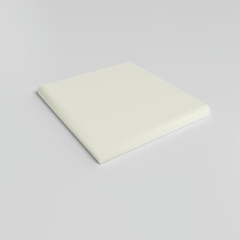 Mood Matte Biscuit 6x6 Single Bullnose Corner - Image 2