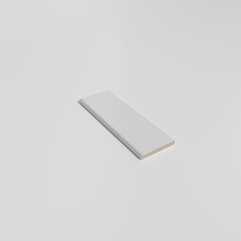 Mood Matte Tender Gray 2x6 Single Bullnose - Image 2