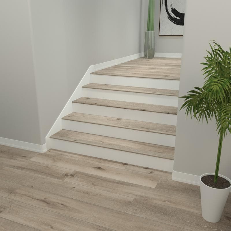 Aged Hickory Stair Nosing Flush 12mm - Image 2