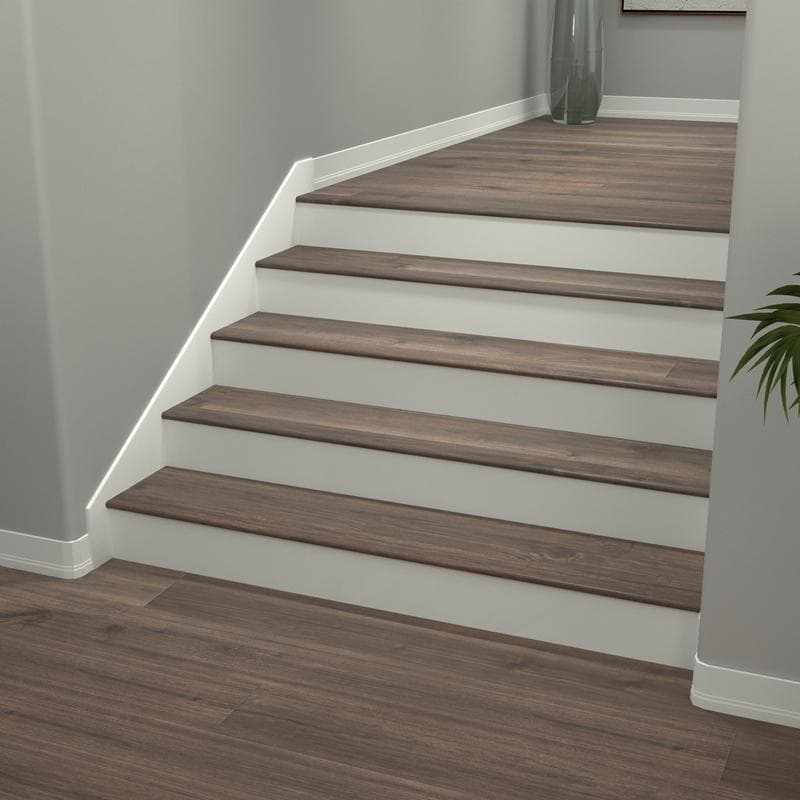 Misty Wood Walnut Stair Nosing Flush 12mm - Image 2
