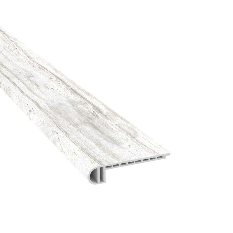 Salt Point Travertine CALI Vinyl Shorebreak Stair Nosing Flush - Image 1
