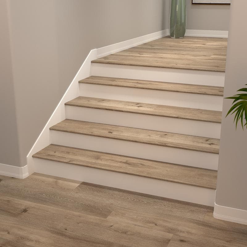 Aged Hickory Cali Vinyl Stair Nosing Flush Classic - Image 2