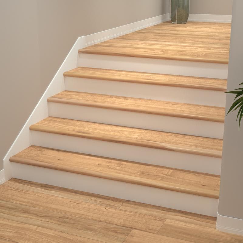 Blonde Ale Cali Vinyl Stair Nosing Overlap Select - Image 2