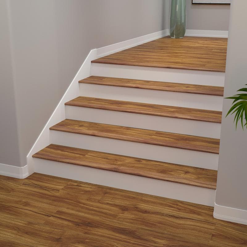 Classic Acacia Cali Vinyl Stair Nosing Flush Windansea - Image 2