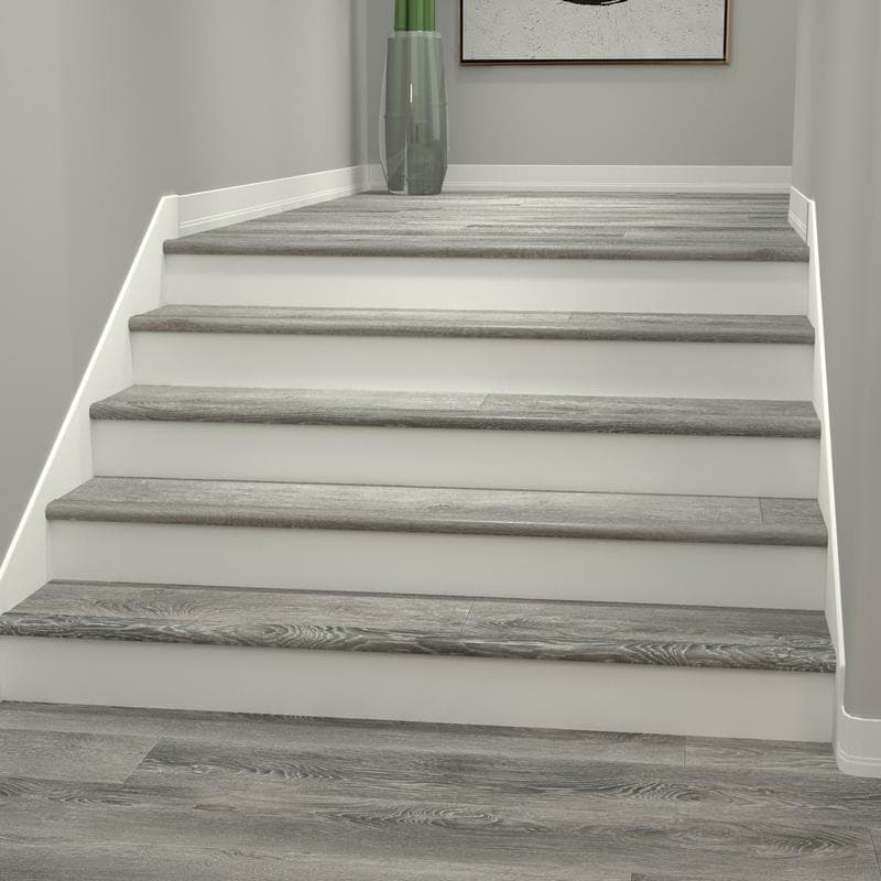 Oceanic Oak Cali Vinyl Stair Nosing Overlap - Image 2