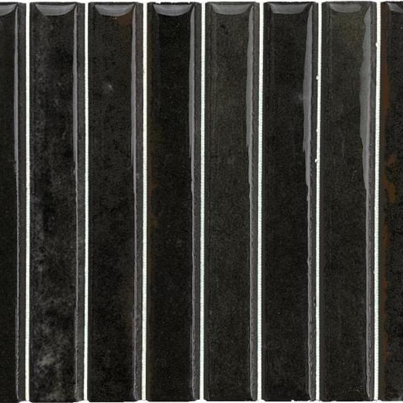 Kit-Kat Mosaic Noche Glossy 4.5x9 Field Tile - Image 1