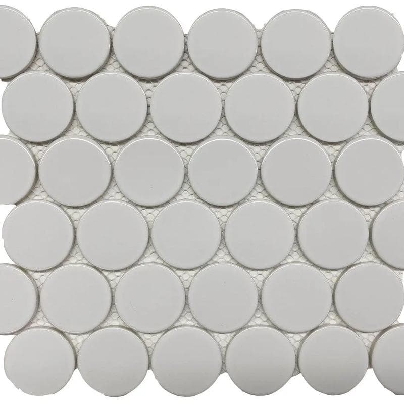 CC Mosaics+ Bright White 12x12 Herringbone Mosaic - Image 1