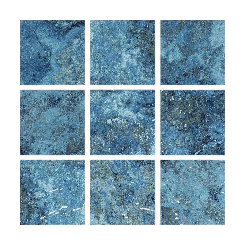 Aquabella Monticello Villanova 6x6 Porcelain Bullnose Pool Tile - Image 1