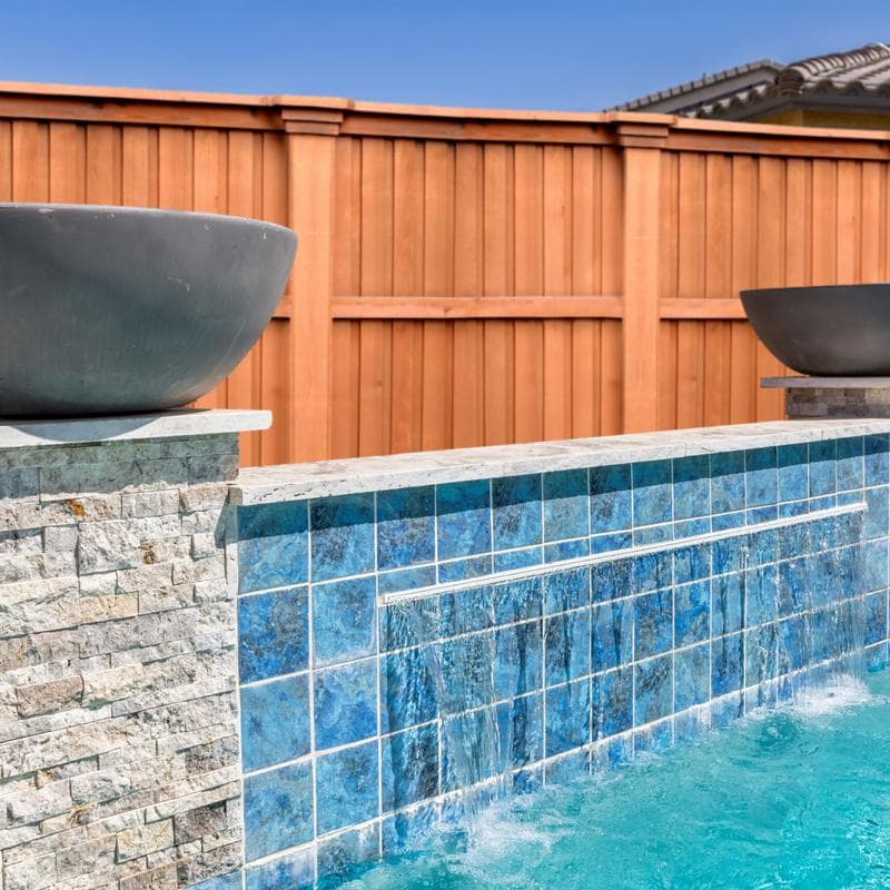 Aquabella Monticello Villanova 6x6 Porcelain Bullnose Pool Tile - Image 16