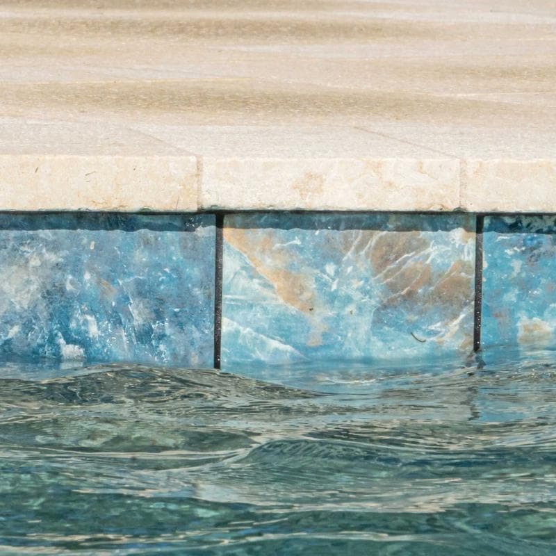 Aquabella Himalaya Tibet 6x6 Porcelain Bullnose Pool Tile - Image 9