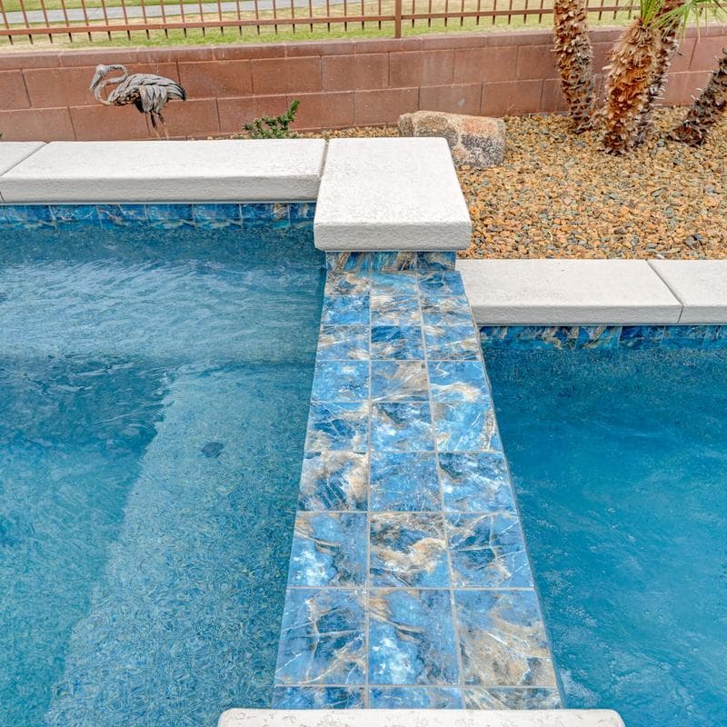Aquabella Himalaya Tibet 6x6 Porcelain Bullnose Pool Tile - Image 26