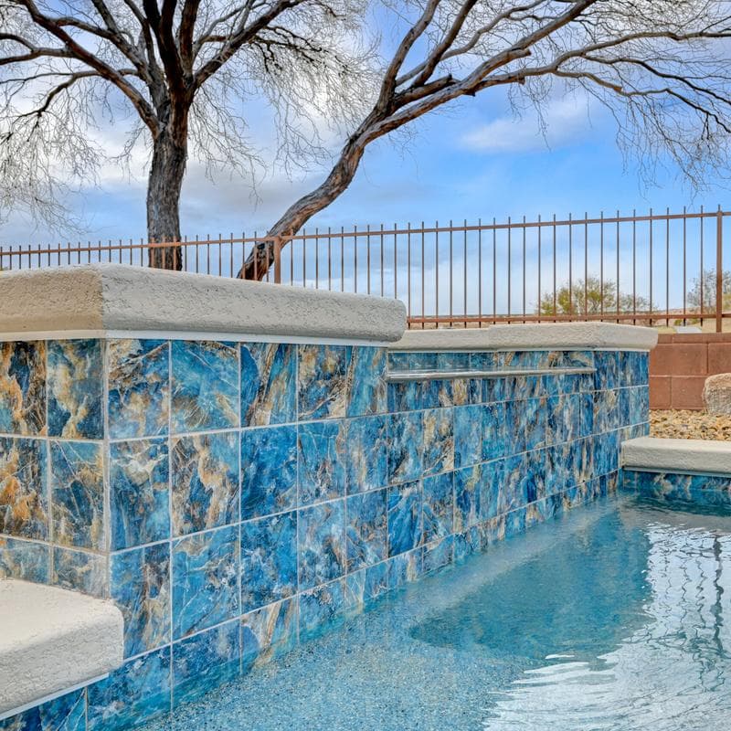 Aquabella Himalaya Tibet 6x6 Porcelain Bullnose Pool Tile - Image 27