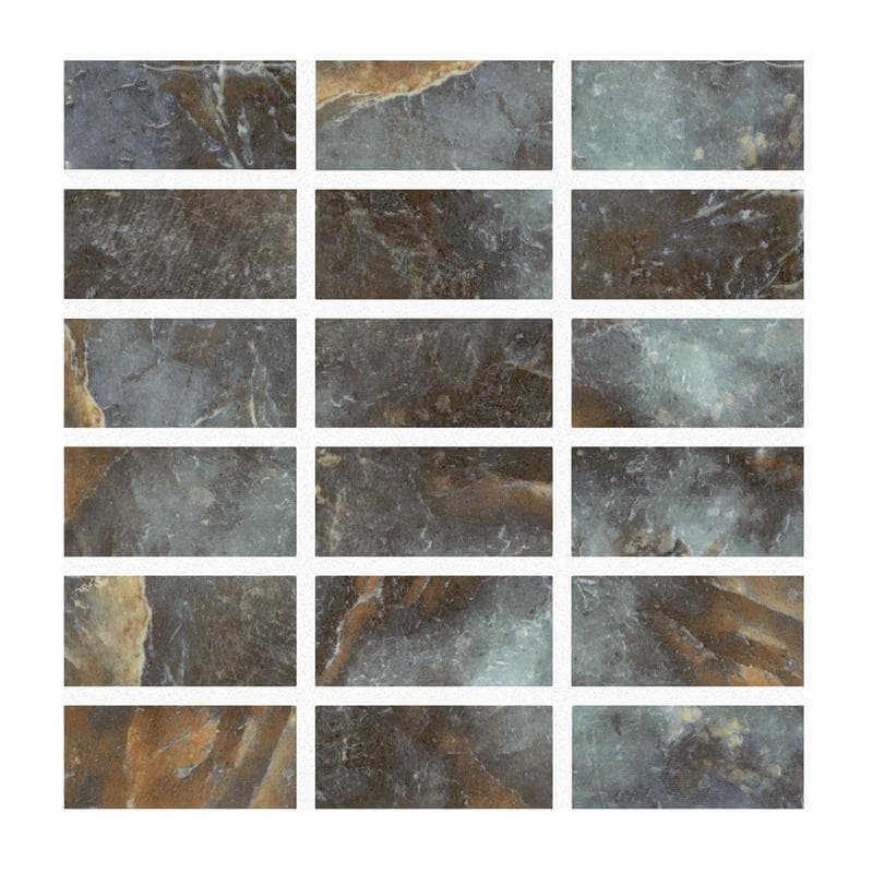 Aquabella Himalaya Nepal 6x6 Porcelain Bullnose Pool Tile - Image 2