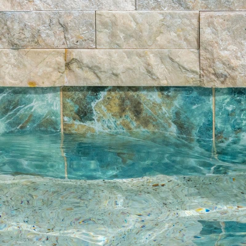 Aquabella Himalaya Katmandu 6x6 Porcelain Bullnose Pool Tile - Image 9