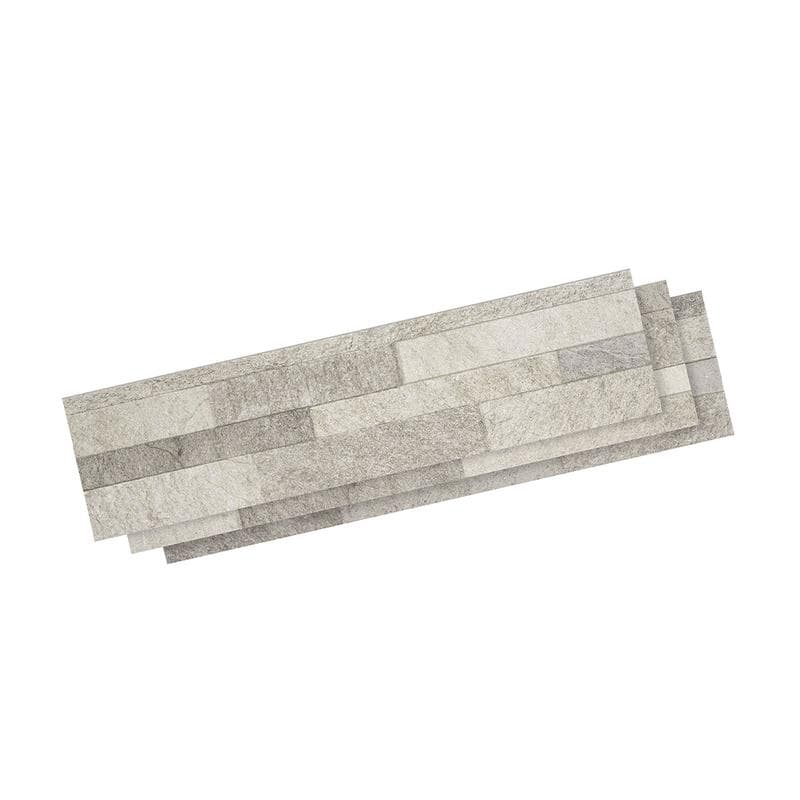 Aquabella Petra White 6x24 Porcelain 12"x12" Pool Tile - Image 1