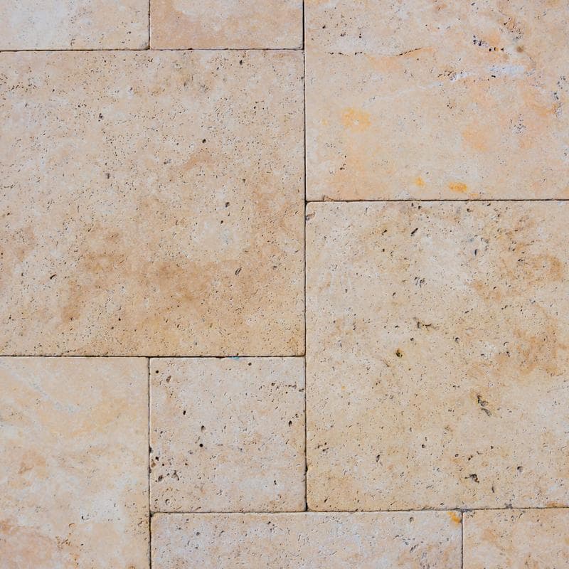 Aquabella Petra Beige 6x24 Porcelain 12"x12" Pool Tile - Image 7