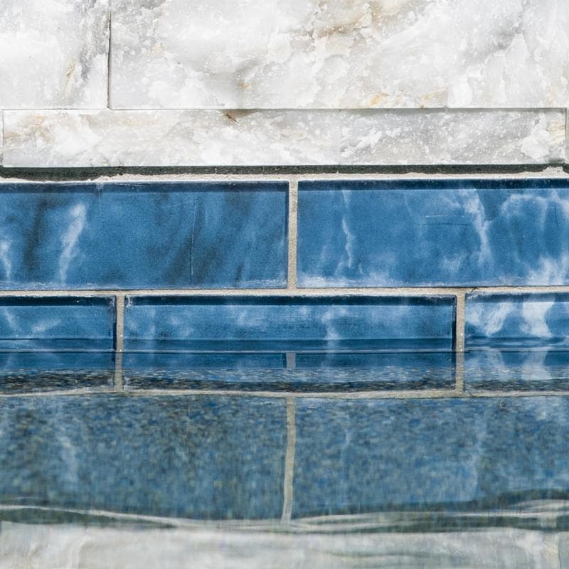 Aquabella Britannia Yorkshire 2x6 Glass Mosaic 12"x12" Pool Tile - Image 3