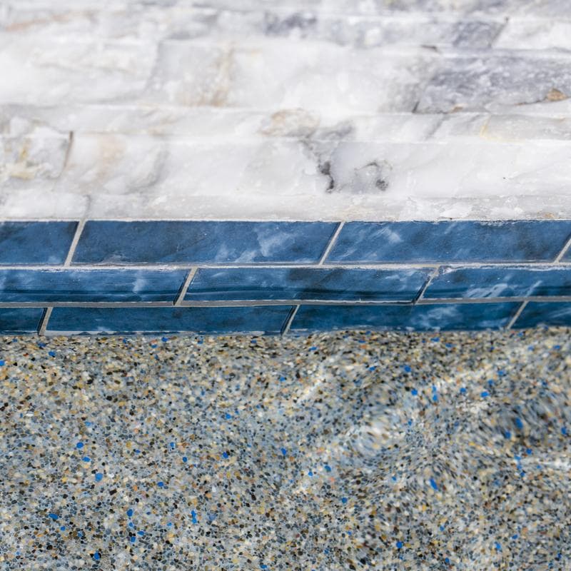 Aquabella Britannia Yorkshire 2x6 Glass Mosaic 12"x12" Pool Tile - Image 5