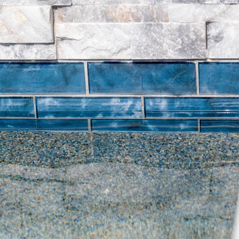 Aquabella Britannia Yorkshire 2x6 Glass Mosaic 12"x12" Pool Tile - Image 7