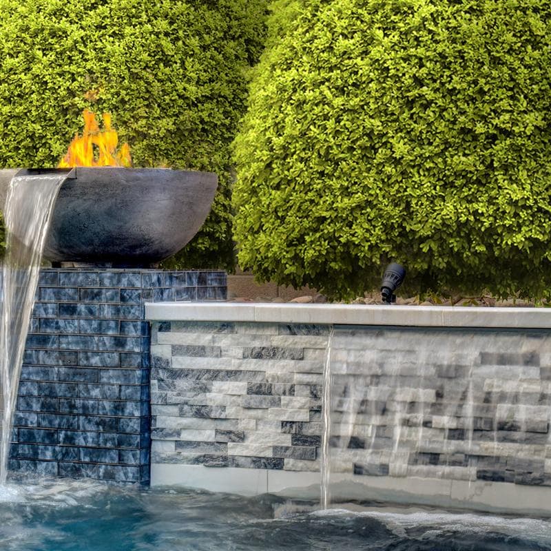 Aquabella Britannia Stonehenge 2x6 Glass Mosaic 12"x12" Pool Tile - Image 2