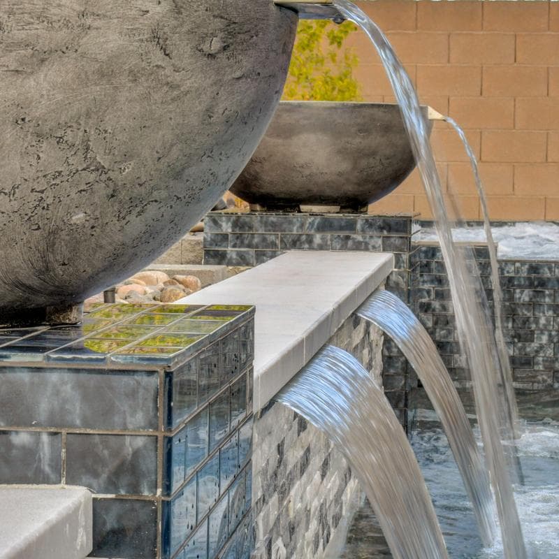 Aquabella Britannia Stonehenge 2x6 Glass Mosaic 12"x12" Pool Tile - Image 6